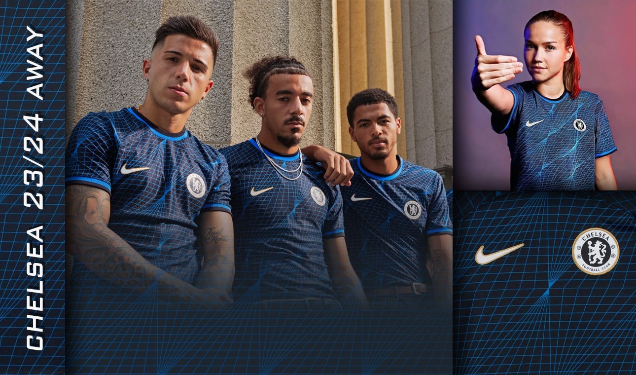 Details of the Chelsea 2023/2024 Cup II Nike  jersey